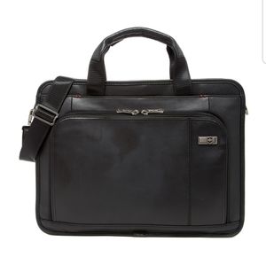 Swiss Army leather bag